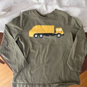 Hanna Andersson Long Sleeve Dump Truck Size 5